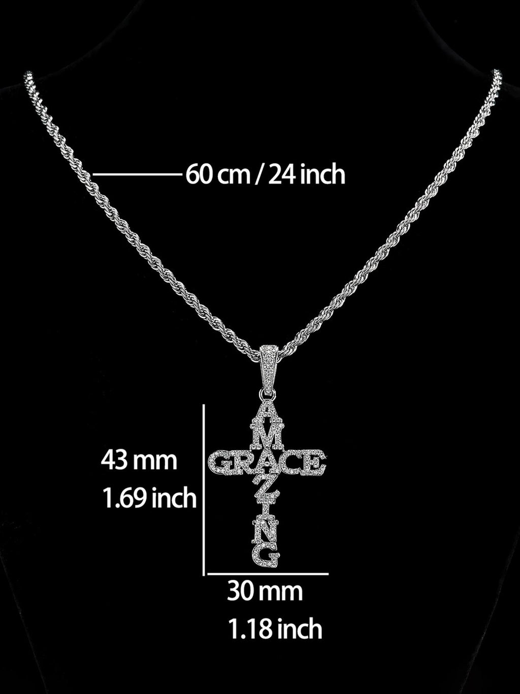 Amazing Grace Iced Cross