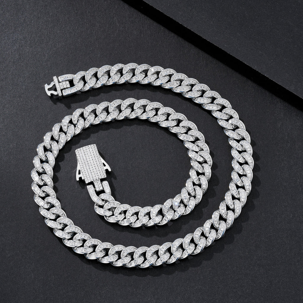 10mm Smooth-Link Plain Miami Cuban