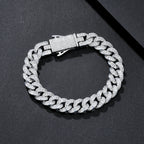 10mm Smooth-Link Plain Miami Cuban Bracelet