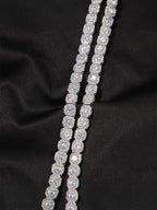 9mm Sugar Cube CZ Bracelet