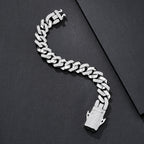 14mm Massive Chunky Plain Miami Cuban Bracelet