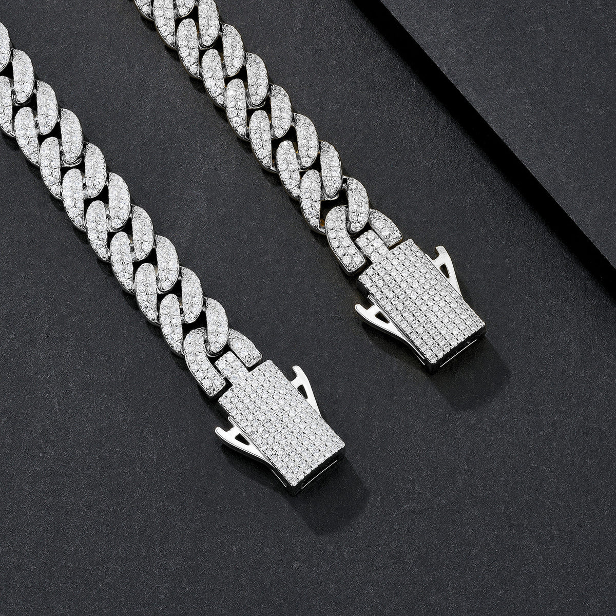 10mm Sparkle-CZ Iced Miami Cuban Bracelet