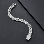10mm Sparkle-CZ Iced Miami Cuban Bracelet