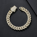 10mm Sparkle-CZ Iced Miami Cuban Bracelet