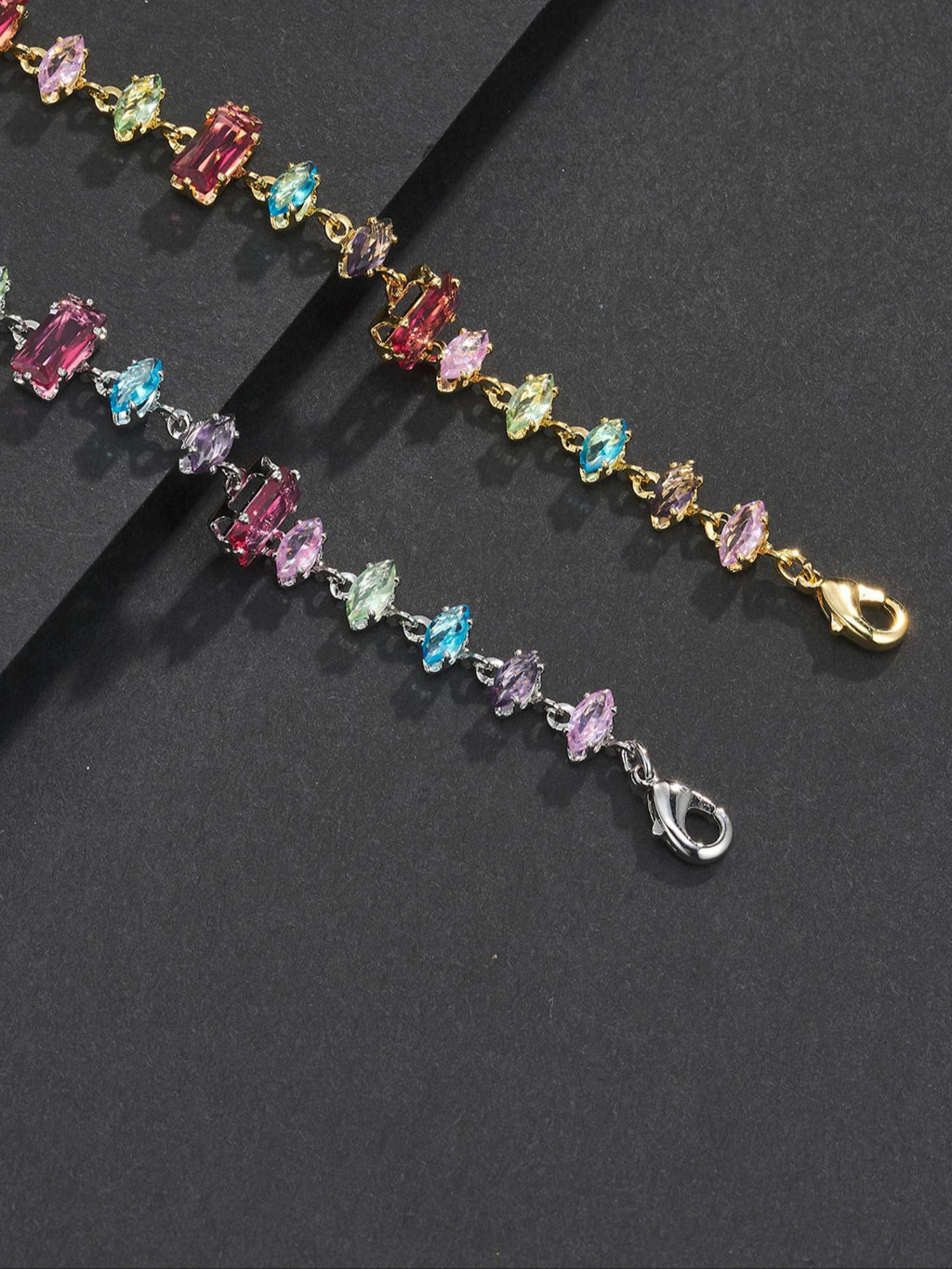 Multicolor Gemstone Bracelet