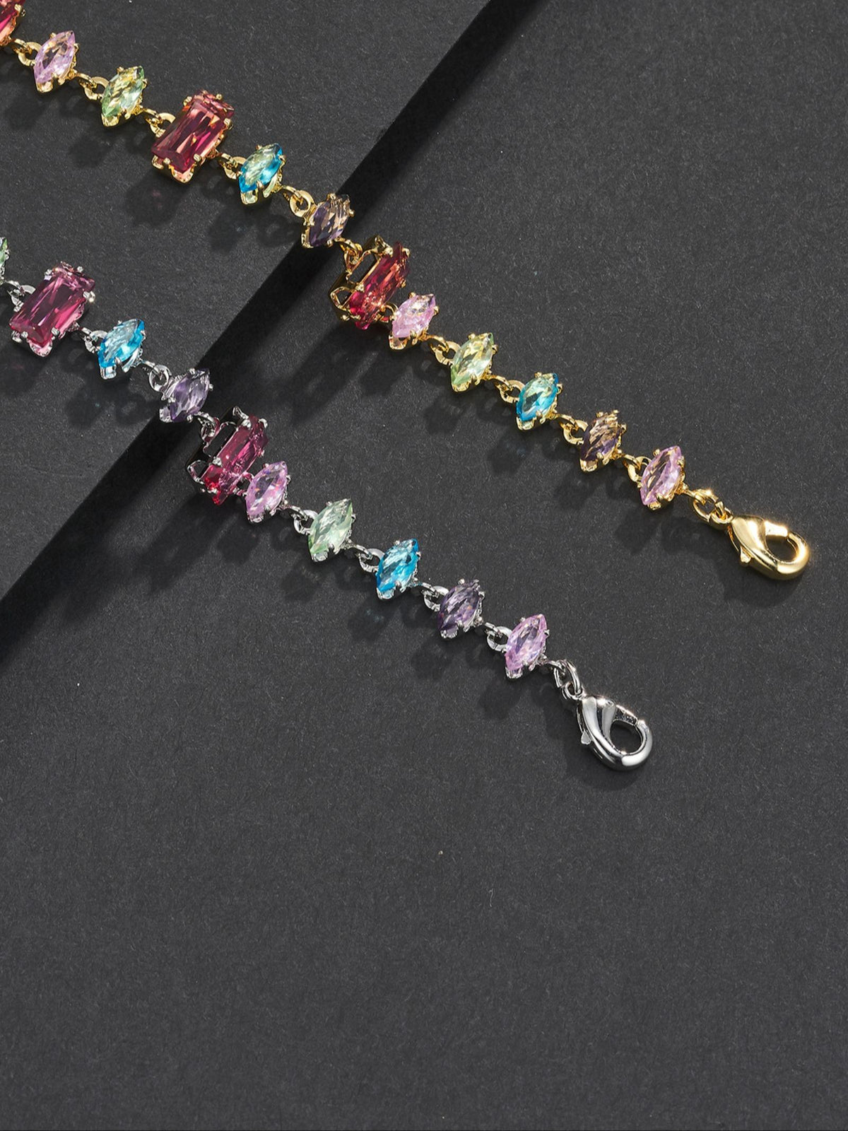 Multicolor Gemstone Bracelet