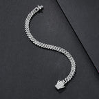 6mm Tiny-CZ Iced Miami Cuban Bracelet