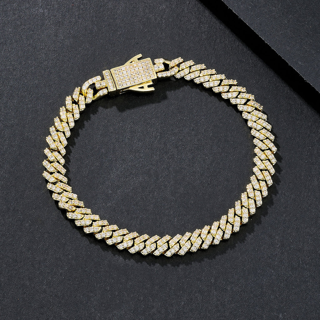 6mm Tiny-CZ Iced Miami Cuban Bracelet