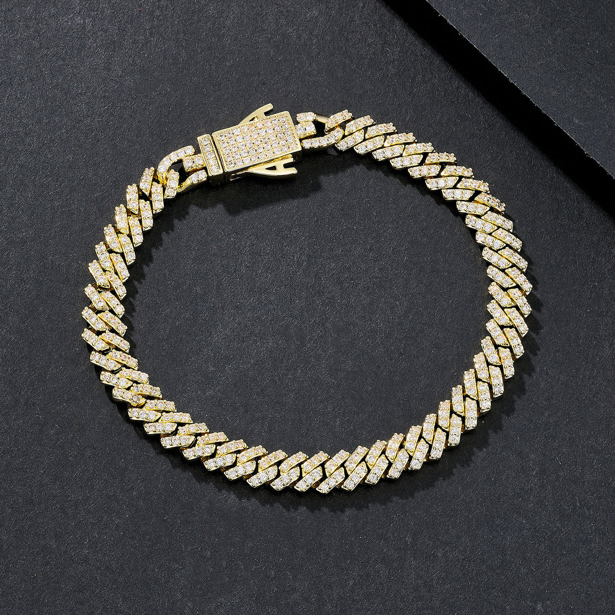 6mm Tiny-CZ Iced Miami Cuban Bracelet