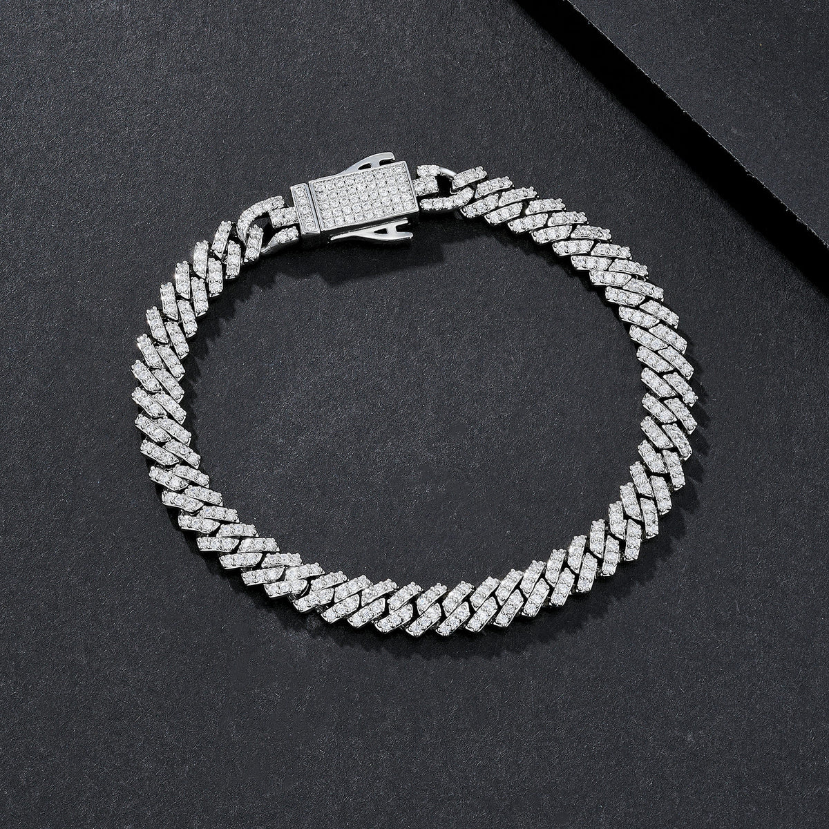 6mm Tiny-CZ Iced Miami Cuban Bracelet