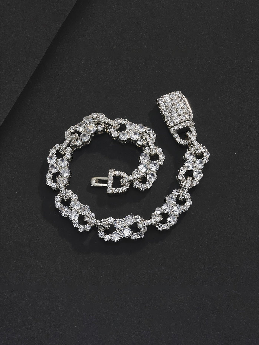 10mm Infinity CZ Bracelet