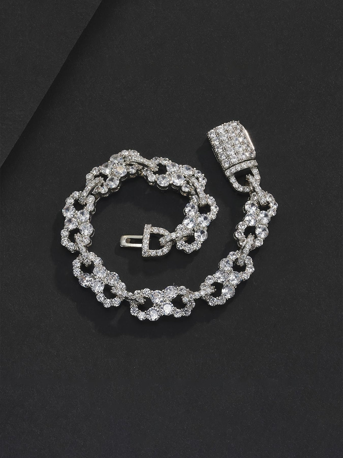 10mm Infinity CZ Bracelet