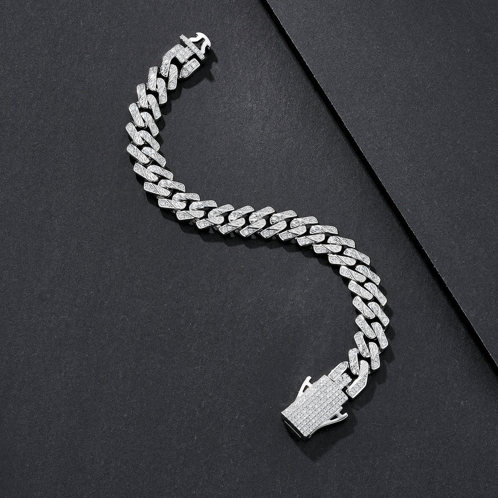 10mm Sturdy Thick Plain Miami Cuban Bracelet