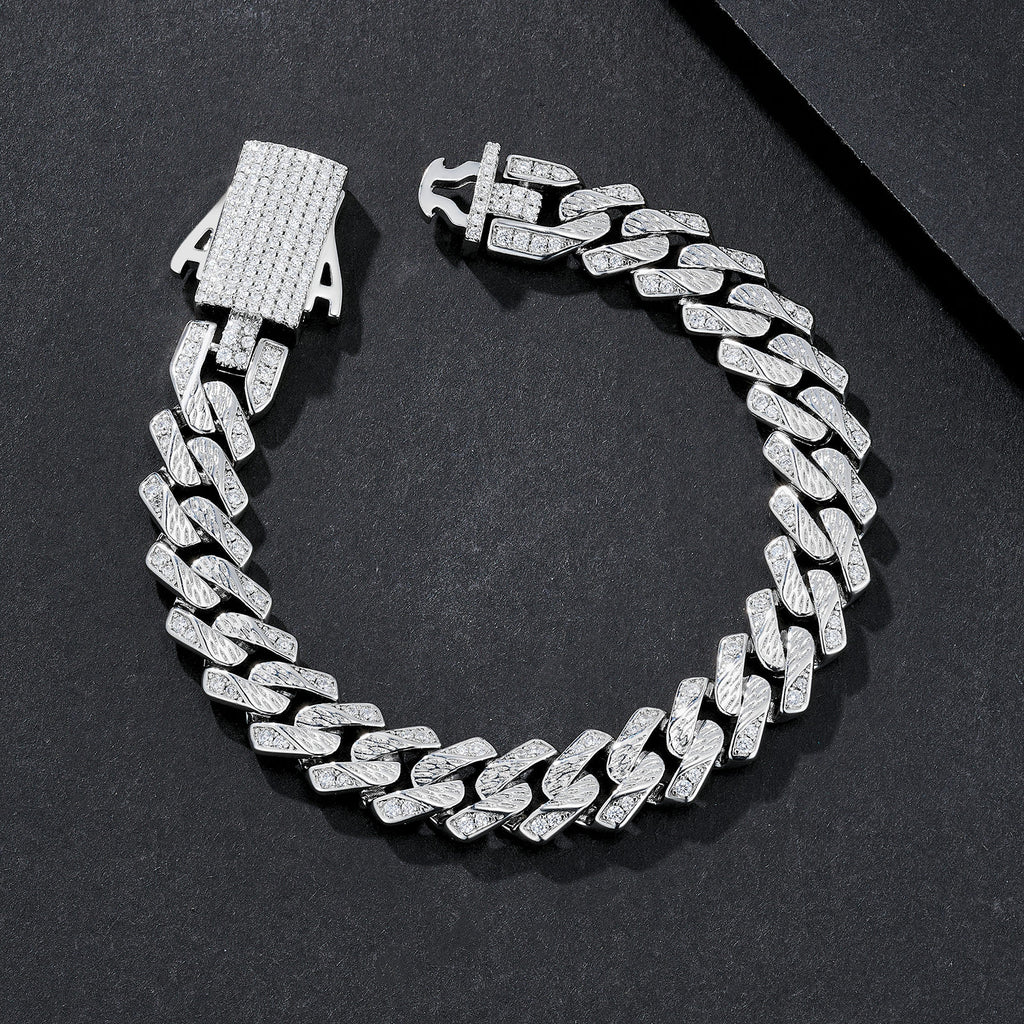 10mm Sturdy Thick Plain Miami Cuban Bracelet