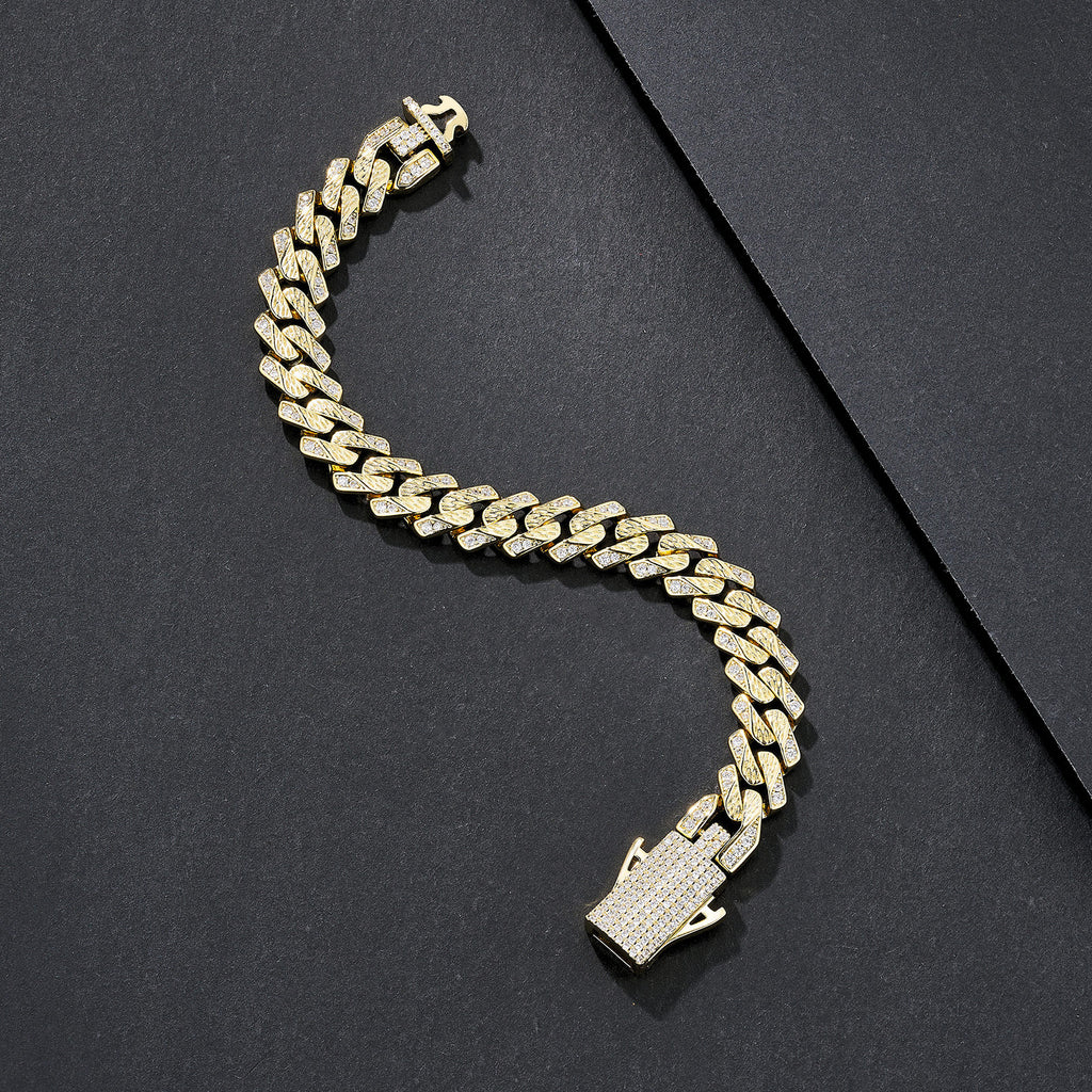 10mm Sturdy Thick Plain Miami Cuban Bracelet