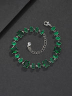 Green Baguette Bracelet