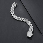 14mm Jumbo Iced Miami Cuban Bracelet