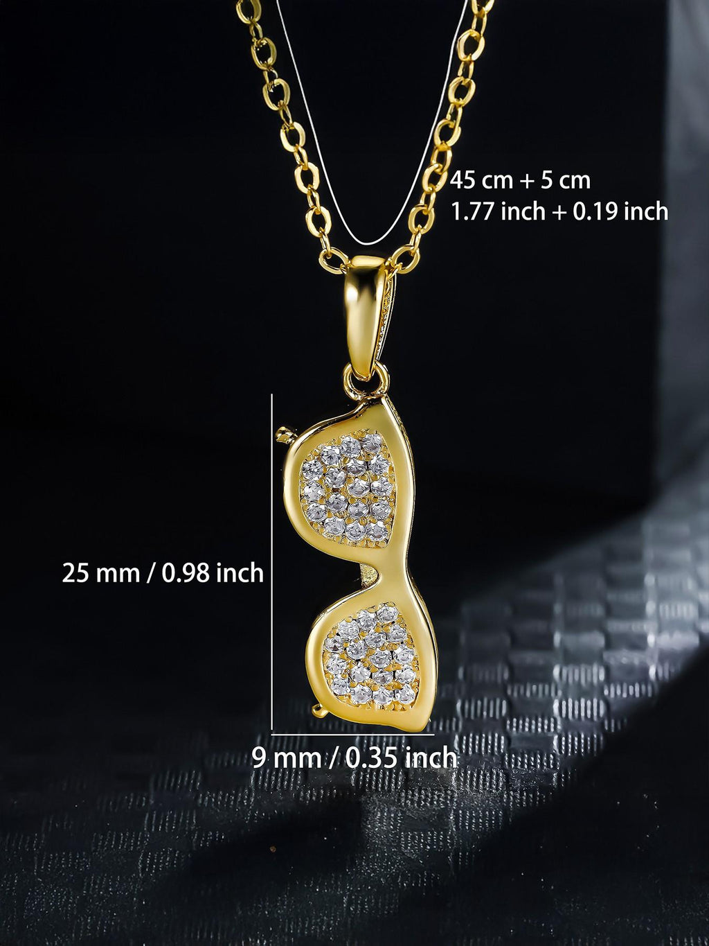 3D Sunglasses Pendant