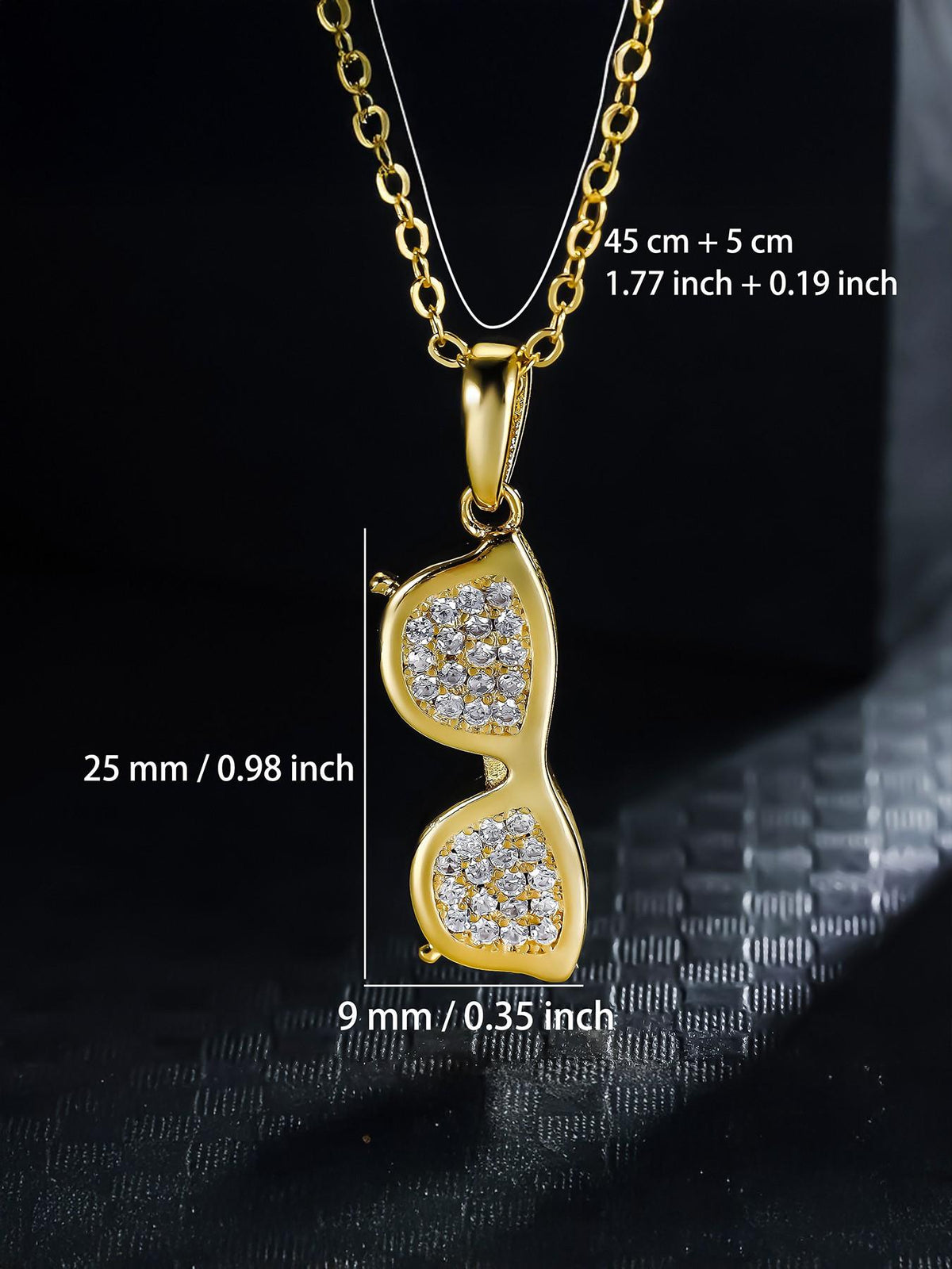 3D Sunglasses Pendant