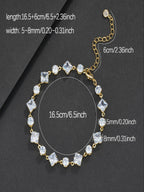 Candy Square CZ Bracelet
