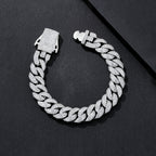 12mm Broad Chunky Plain Miami Cuban Bracelet