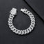 12mm Broad Chunky Plain Miami Cuban Bracelet