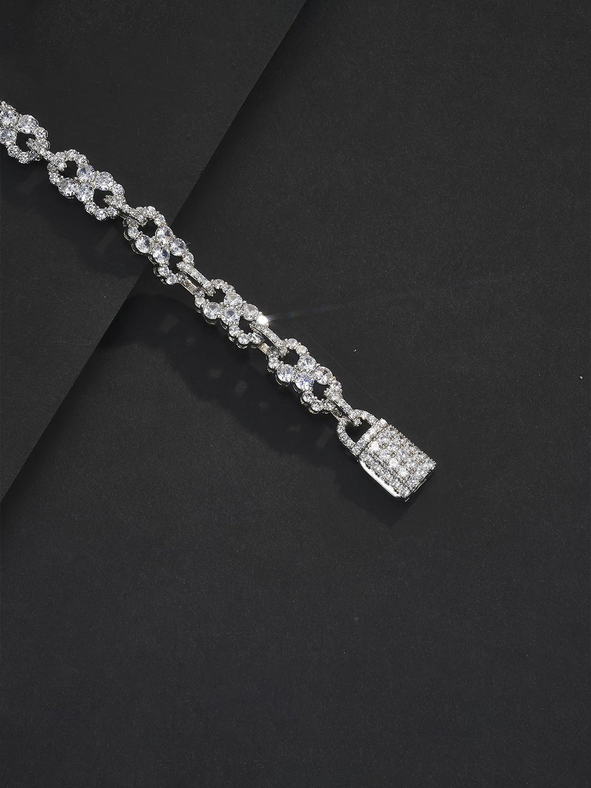 10mm Infinity CZ Bracelet