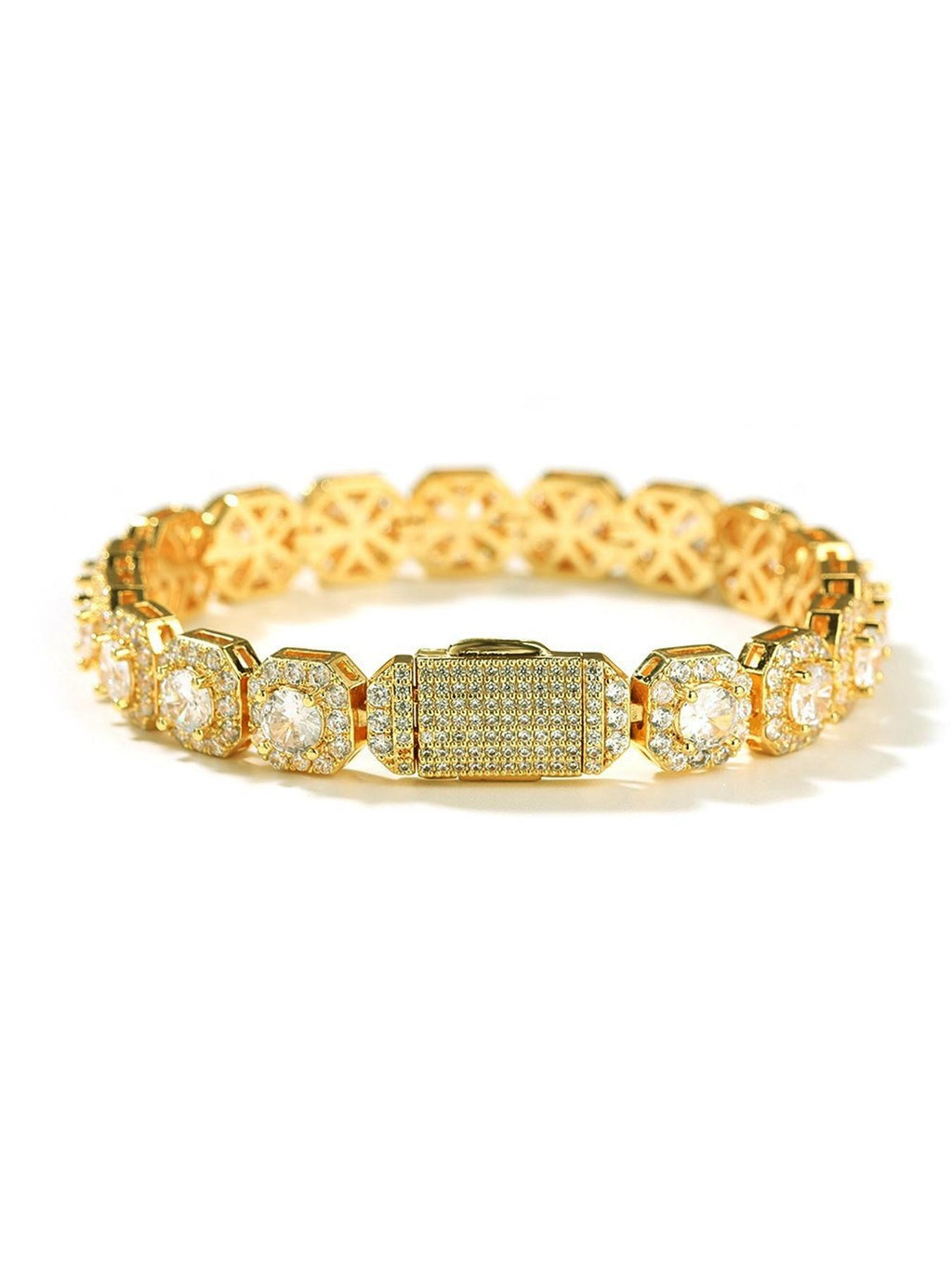 9mm Sugar Cube CZ Bracelet