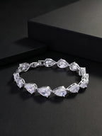 Teardrop CZ Bracelet