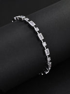 Block CZ Bracelet