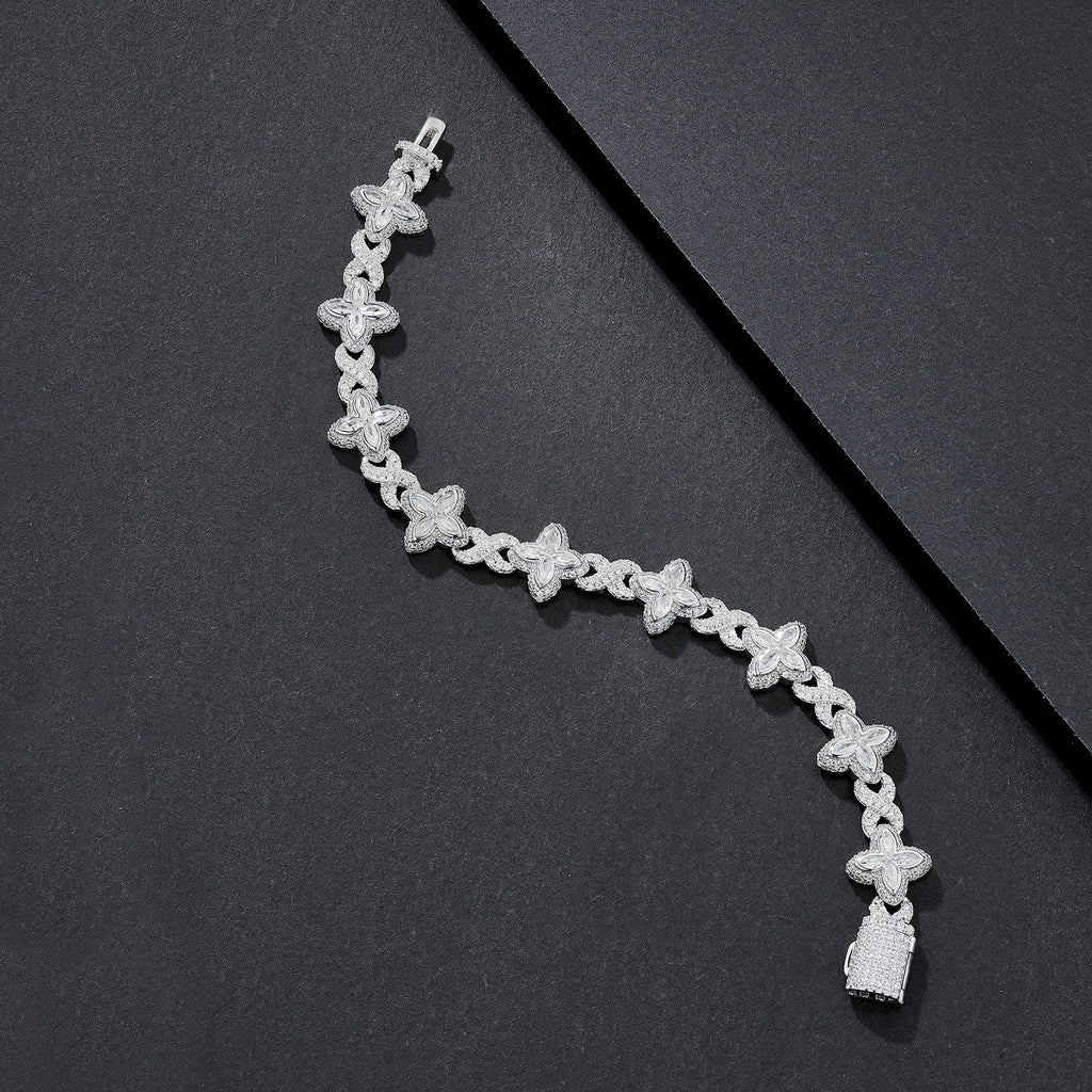 12mm Star-Link Iced Miami Cuban Bracelet
