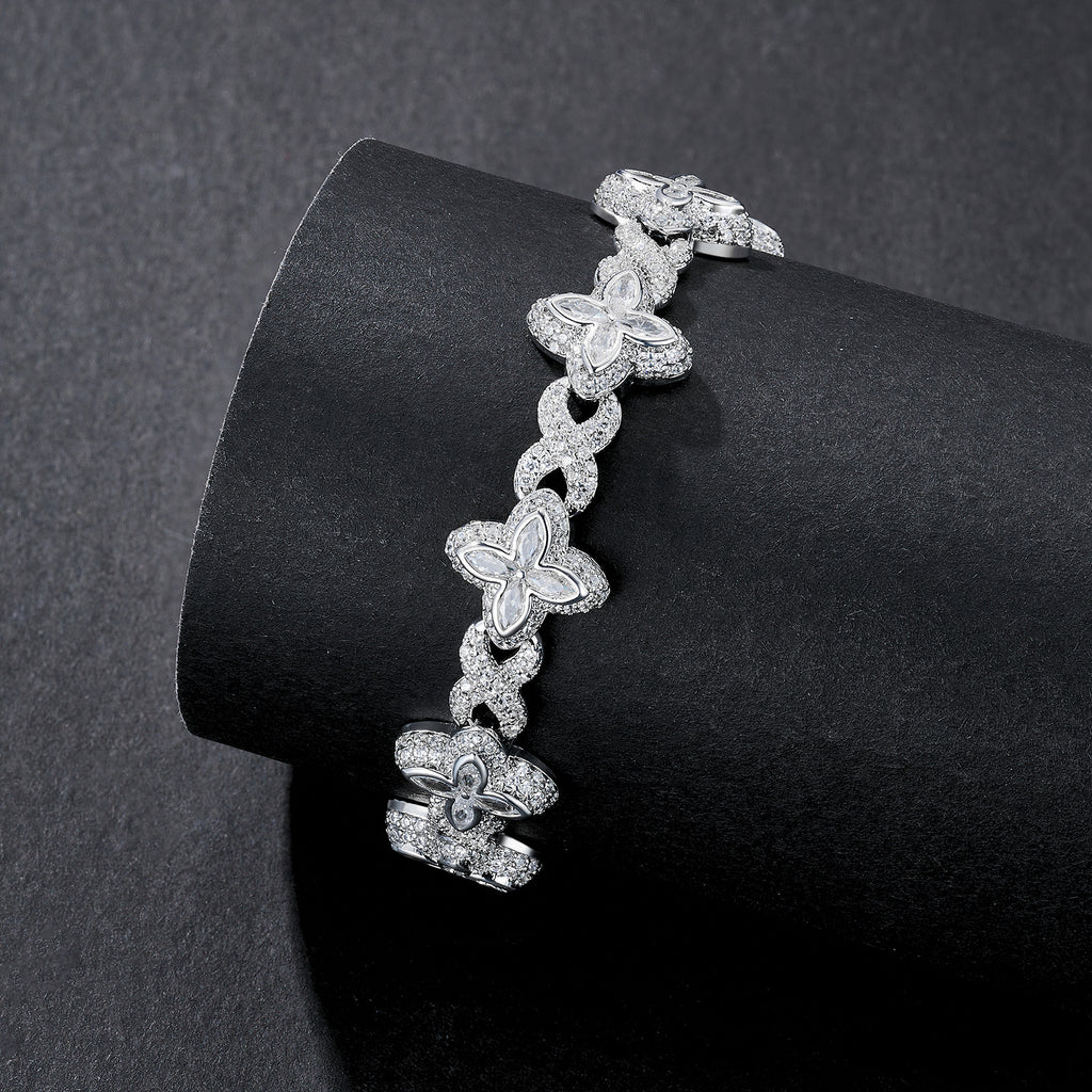 12mm Star-Link Iced Miami Cuban Bracelet