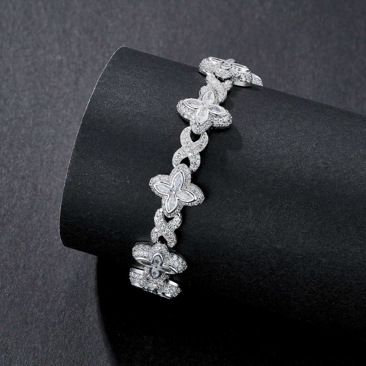 12mm Star-Link Iced Miami Cuban Bracelet
