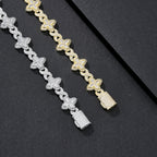 12mm Star-Link Iced Miami Cuban Bracelet