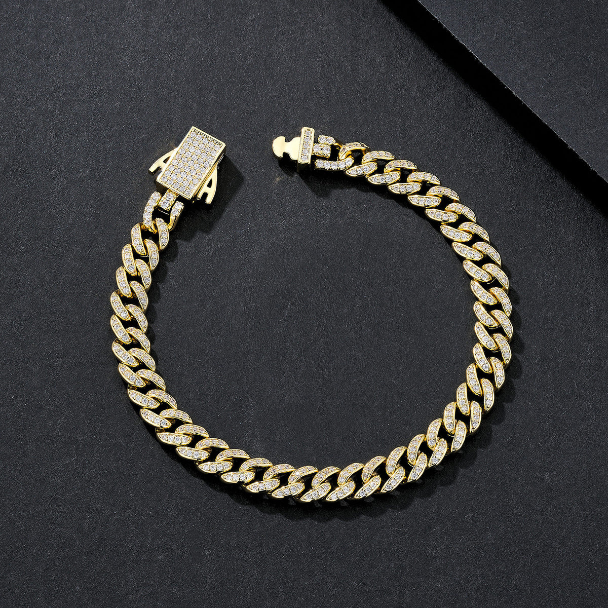 6mm Ultra-Slim Plain Miami Cuban Bracelet