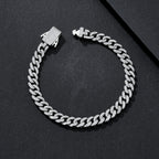 6mm Ultra-Slim Plain Miami Cuban Bracelet