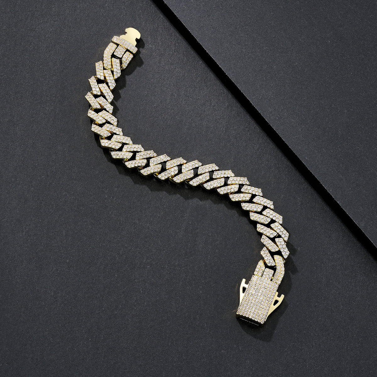 12mm Vintage Plain Miami Cuban Bracelet