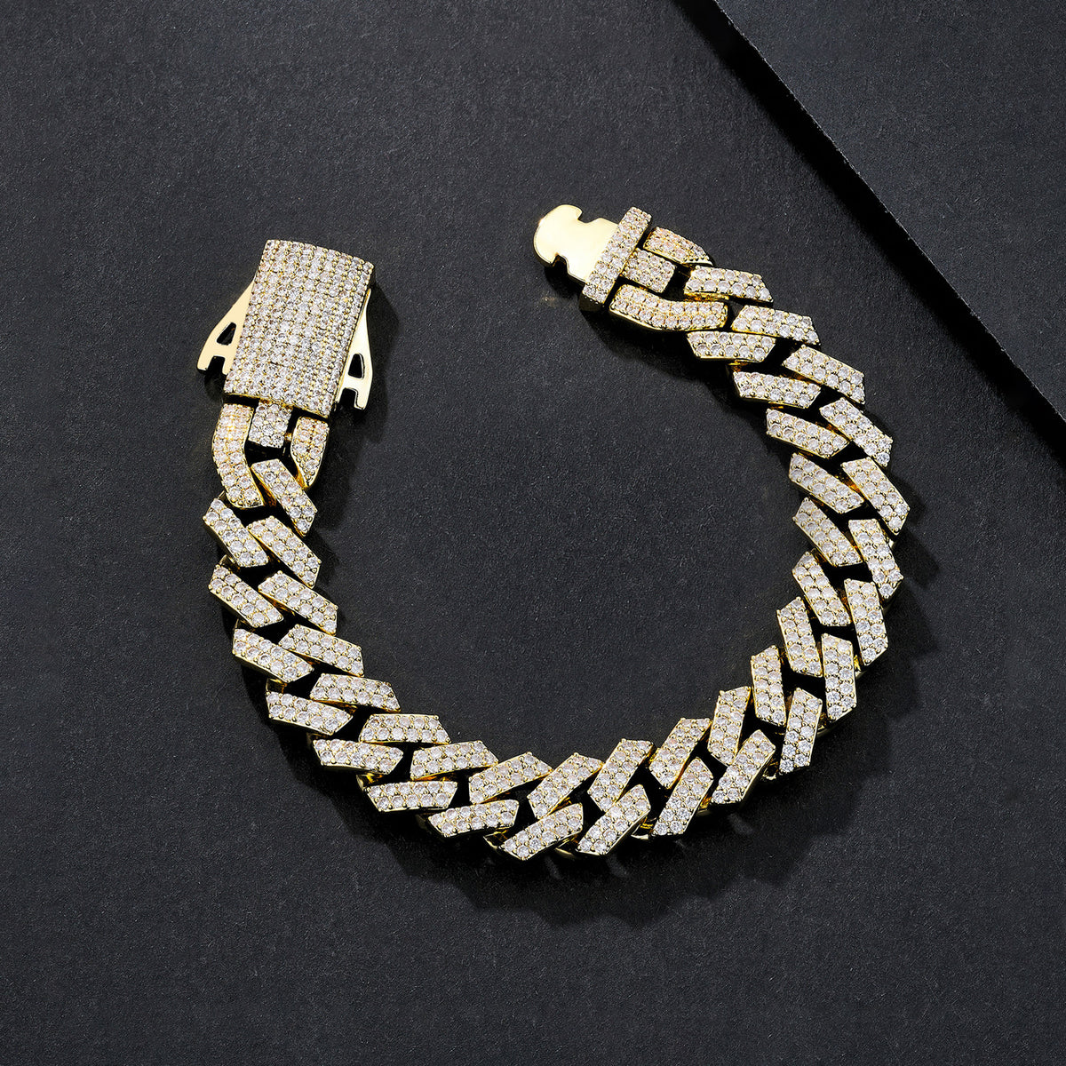 12mm Vintage Plain Miami Cuban Bracelet