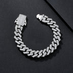 12mm Vintage Plain Miami Cuban Bracelet