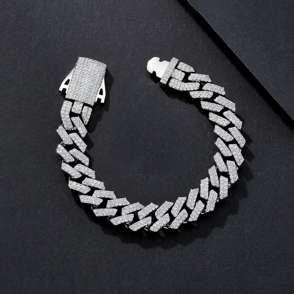 12mm Vintage Plain Miami Cuban Bracelet