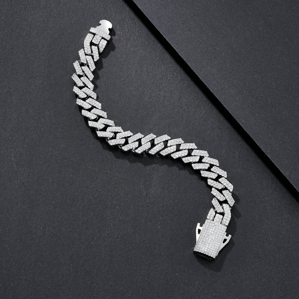 12mm Vintage Plain Miami Cuban Bracelet