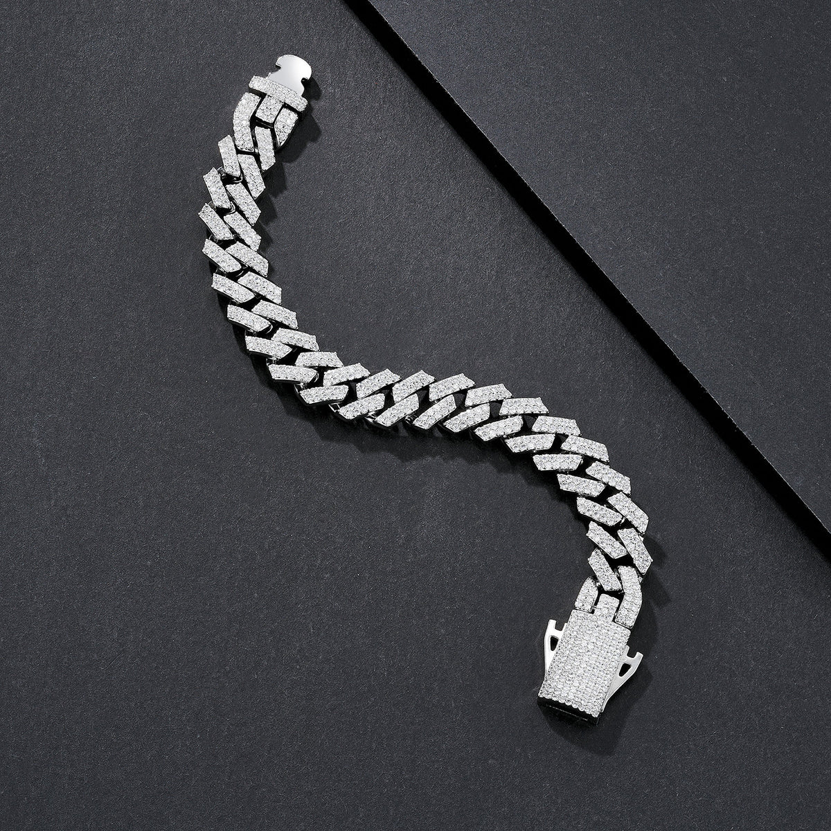 12mm Vintage Plain Miami Cuban Bracelet