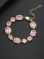 12mm Pink Baguette Bracelet