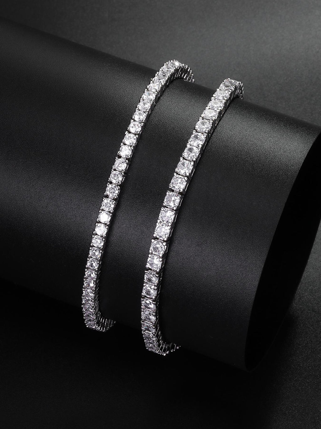 Cross Tennis Bracelet