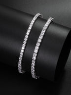 Cross Tennis Bracelet