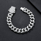 12mm Classic Plain Miami Cuban Bracelet