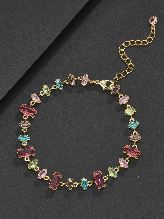 Multicolor Gemstone Bracelet Hover Image