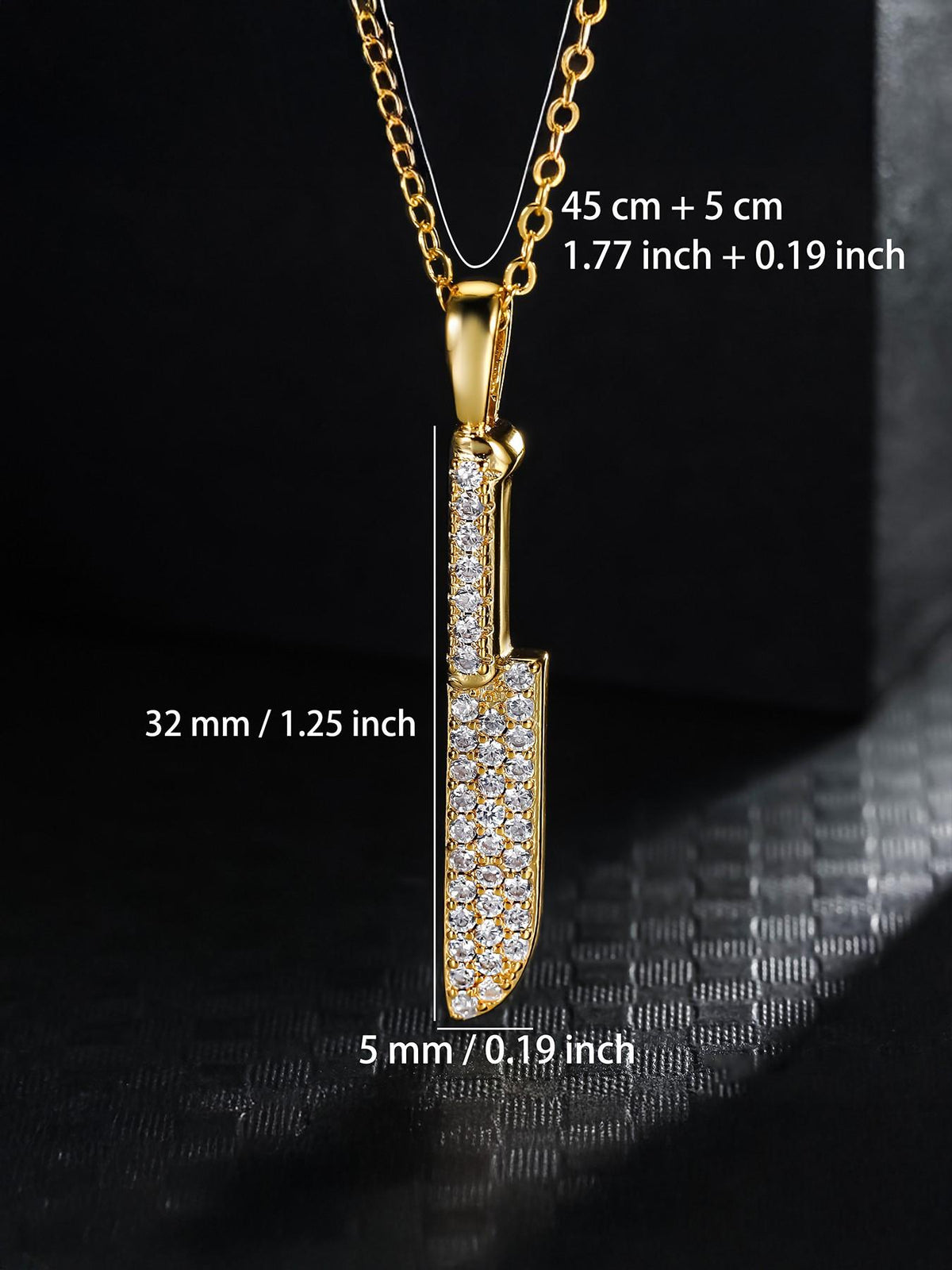 3D Knife Pendant