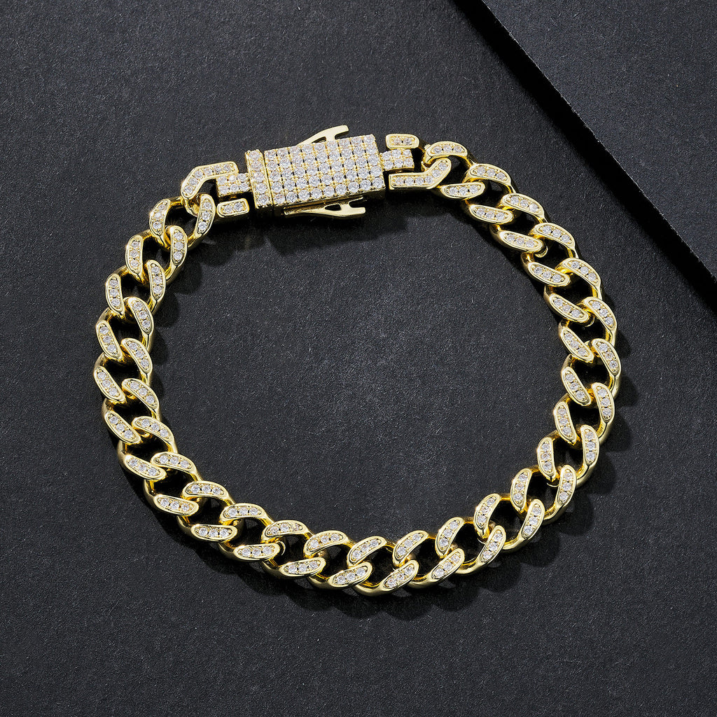 7.5mm Light-Weight Plain Miami Cuban Bracelet