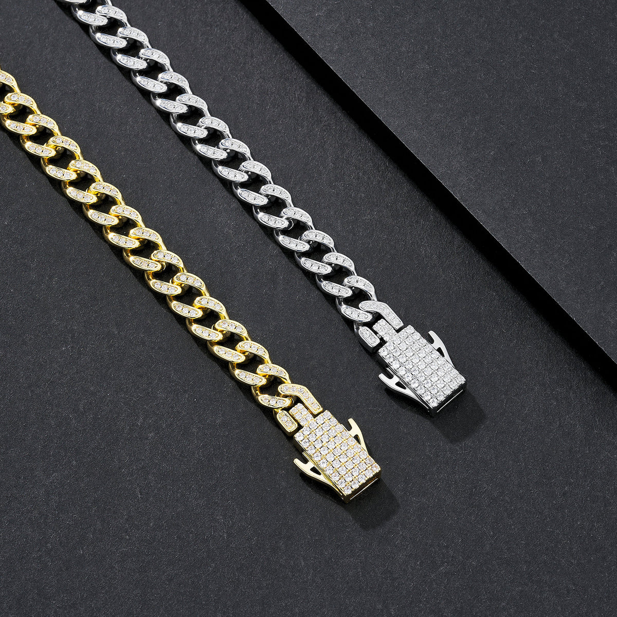 7.5mm Light-Weight Plain Miami Cuban Bracelet